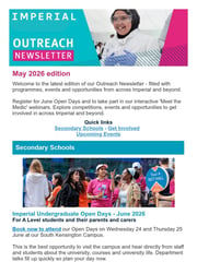 Email Inspiration from Imperial College London