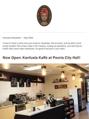 Email Inspiration from KANFUELA