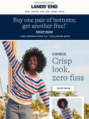 Email Inspiration from Lands' End