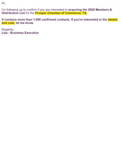 Email Inspiration from Liza Moore