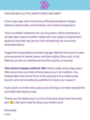 Email Inspiration from Lucy @ One Trick Pony