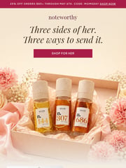 Email Inspiration from Noteworthy