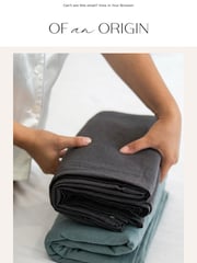 Email Inspiration from Of an Origin