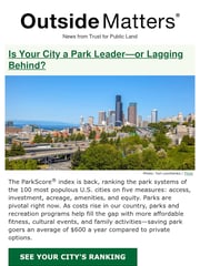 Email Inspiration from Outside Matters @ Trust for Public Land