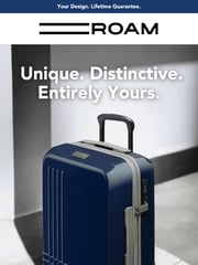 Email Inspiration from Roam Luggage