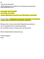 Email Inspiration from Roxie