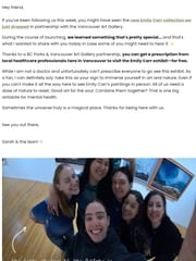 Email Inspiration from sarah from samsara