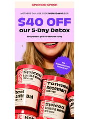 Email Inspiration from Splendid Spoon