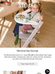 Email Inspiration from Stokke