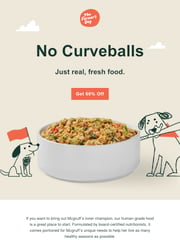 Email Inspiration from The Farmer’s Dog