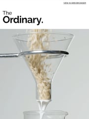 Email Inspiration from The Ordinary