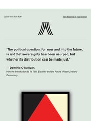 Email Inspiration from Auckland University Press