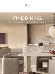 Email Inspiration from CB2 Free Design Services