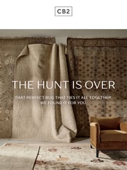 Email Inspiration from CB2 Free Design Services