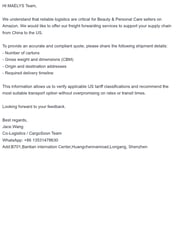 Email Inspiration from Co-Logistics