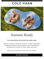 Email Inspiration from Cole Haan México