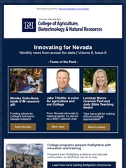 Email Inspiration from College of Agriculture, Biotechnology & Natural Resources