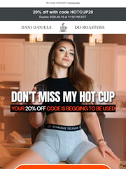 Email Inspiration from Dani Daniels Roasters