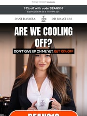 Email Inspiration from Dani Daniels Roasters