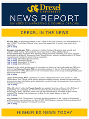 Email Inspiration from Drexel Media Relations