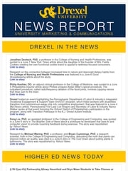Email Inspiration from Drexel Media Relations