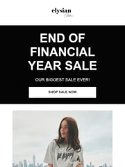Email Inspiration from Elysian Collective