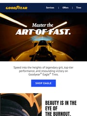 Email Inspiration from Goodyear