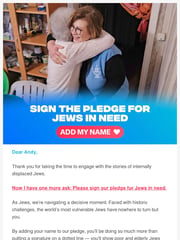 Email Inspiration from Heather Morgan, JDC