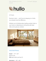 Email Inspiration from Hullo