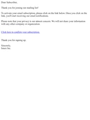 Email Inspiration from Innex Inc.
