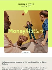 Email Inspiration from John Lewis Money