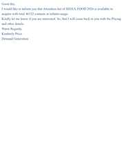 Email Inspiration from Kimberly Price