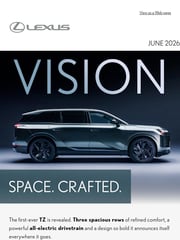 Email Inspiration from Lexus