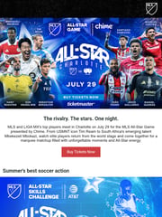 Email Inspiration from Major League Soccer