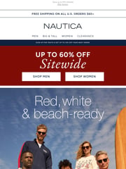 Email Inspiration from Nautica
