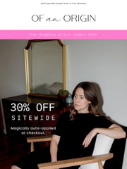 Email Inspiration from Of an Origin