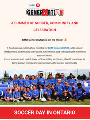 Email Inspiration from Ontario Soccer