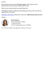 Email Inspiration from Piper Williams