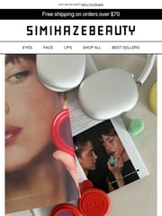 Email Inspiration from SIMIHAZE BEAUTY
