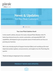 Email Inspiration from The Plesk Team