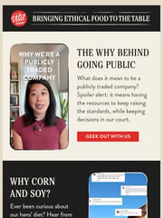 Email Inspiration from Vital Farms