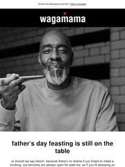 Email Inspiration from wagamama