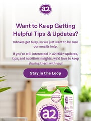 Email Inspiration from a2 Milk