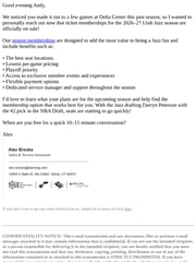 Email Inspiration from Alex Brooks