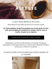 Email Inspiration from ALTESSE STUDIO