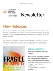 Email Inspiration from ANU Press