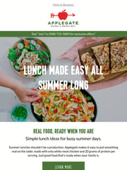 Email Inspiration from Applegate