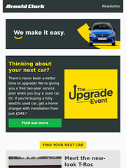 Email Inspiration from Arnold Clark