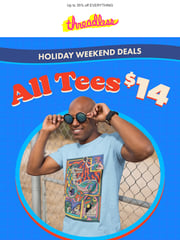 Email Inspiration from Ashley at Threadless