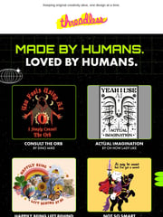 Email Inspiration from Ashley at Threadless
